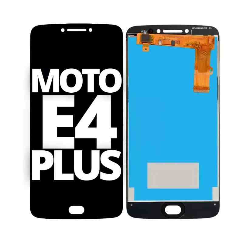 MODULO MOTOROLA MOTO E4 PLUS NEGRO SIN MARCO